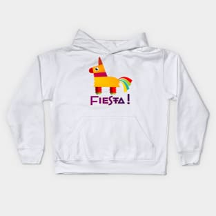 Colorful Pinata Design Fiesta Kids Hoodie